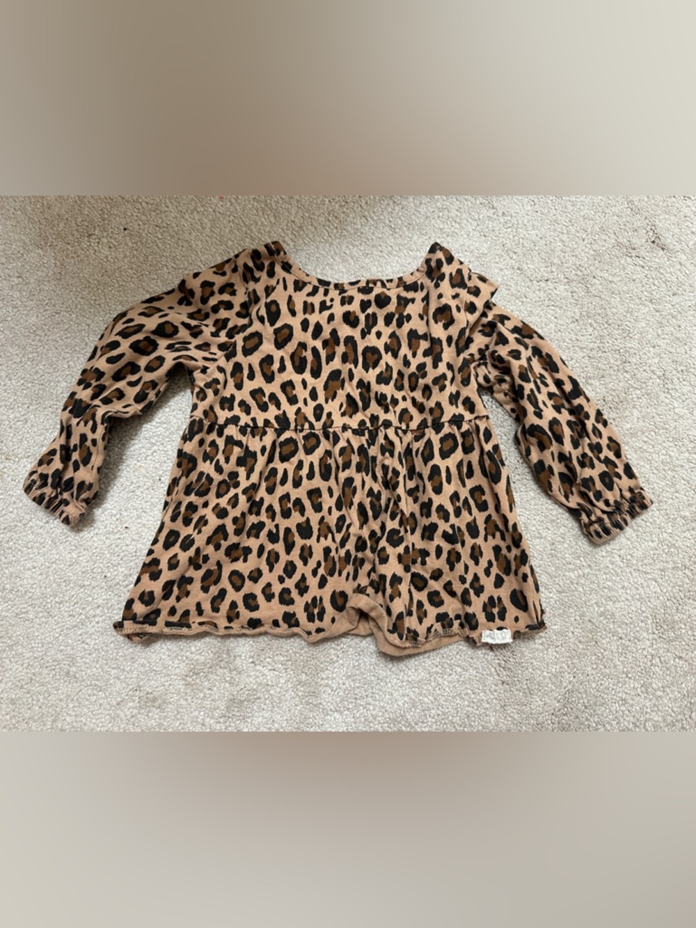 Toddler Girls GAP Leopard Print Top Shirt